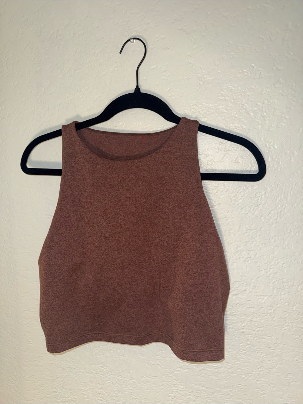 Old Navy Cropped Tank Top in Rust